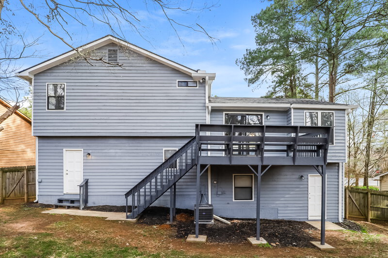 2,170/Mo, 4823 Chapelle Ct Marietta, GA 30066 Rear View