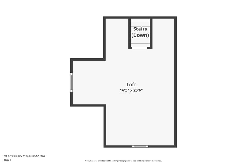 2,295/Mo, 185 Revolutionary Dr Hampton, GA 30228 Floor Plan View 2