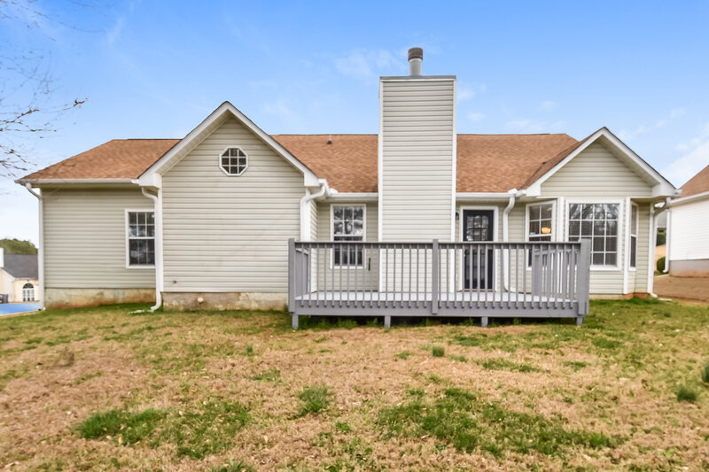 2,000/Mo, 112 Oak Hill Terrace Fayetteville, GA 30215 Rear View