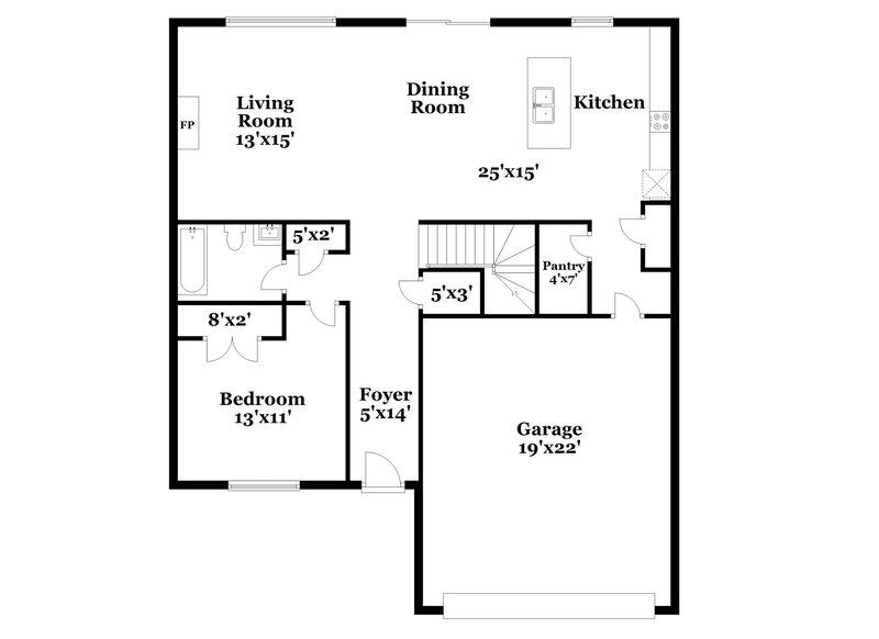3,470/Mo, 449 Culloden Moor Dr McDonough, GA 30253 Floor Plan View 2