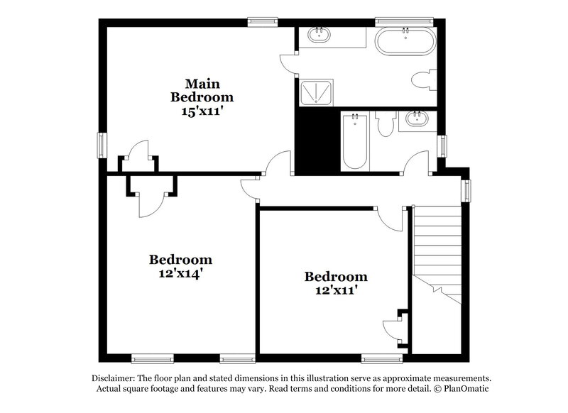 2,195/Mo, 420 Wood Chase Ln Canton, GA 30114 Floorplan View 3
