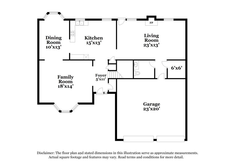 1,935/Mo, 4341 Ward Bluff Ct Ellenwood, GA 30294 Floor Plan View