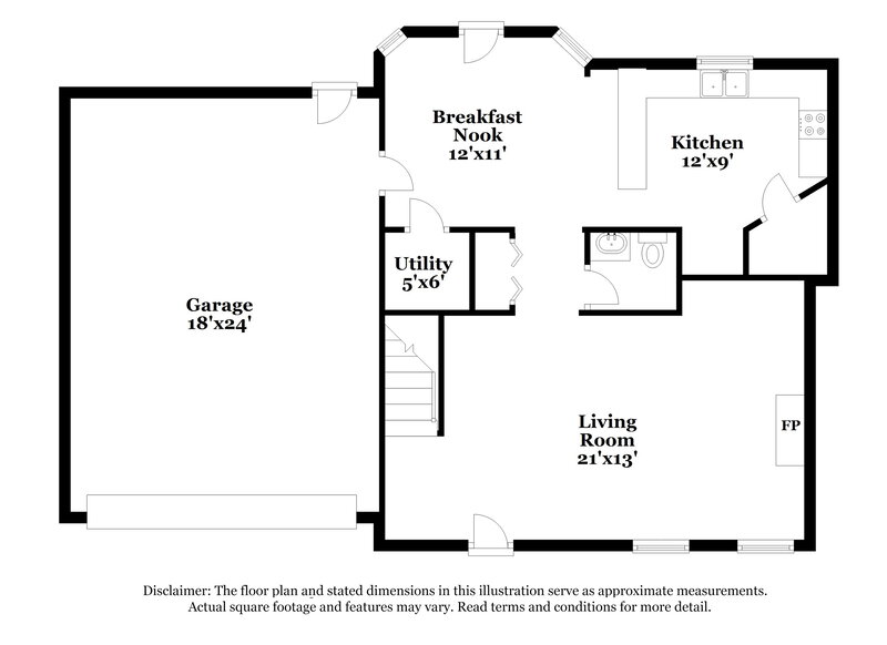 2,230/Mo, 210 Prescott Ct Newnan, GA 30265 Floorplan View