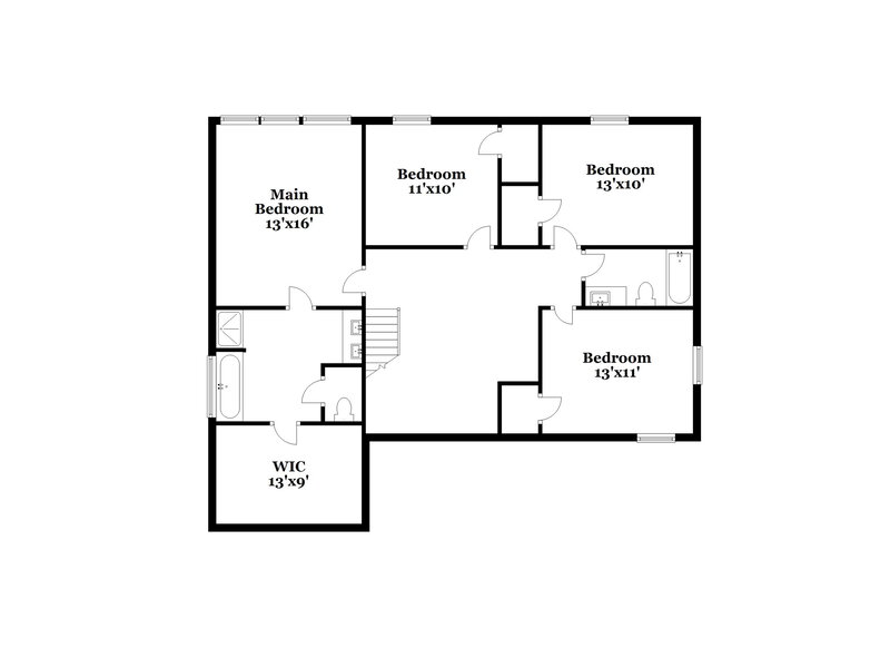 3,190/Mo, 7759 Parkside Dr Lithia Springs, GA 30122 Floor Plan View 2