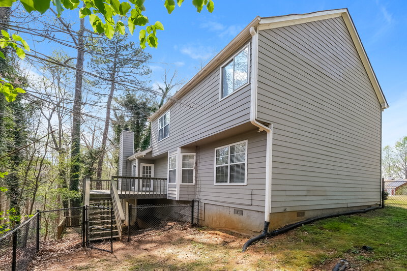 2,205/Mo, 25 Karen Camile Dr Lawrenceville, GA 30043 Rear View
