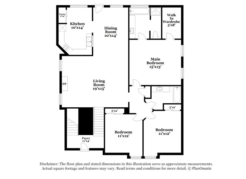 2,565/Mo, 1020 Crest Ridge Pl SW Marietta, GA 30060 Floorplan View