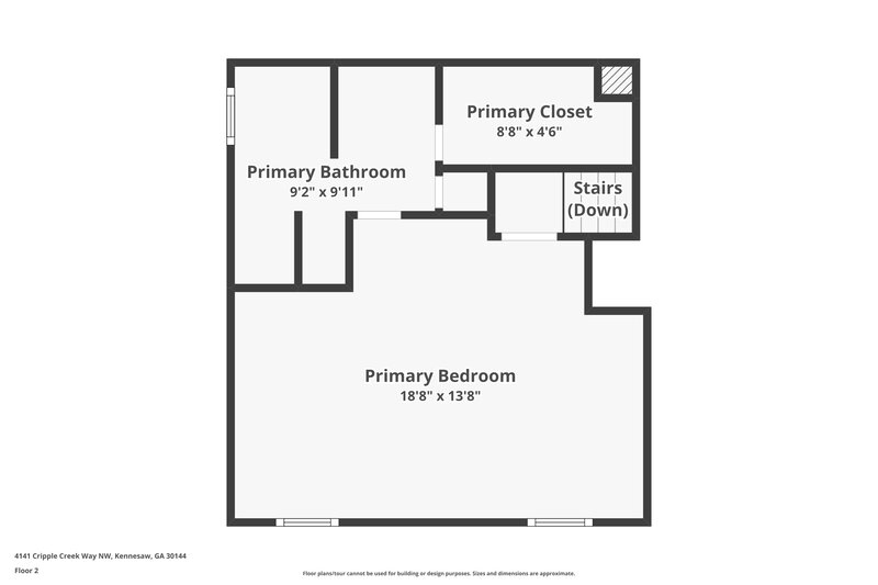 2,250/Mo, 4141 Cripple Creek Way NW Kennesaw, GA 30144 Floor Plan View 2