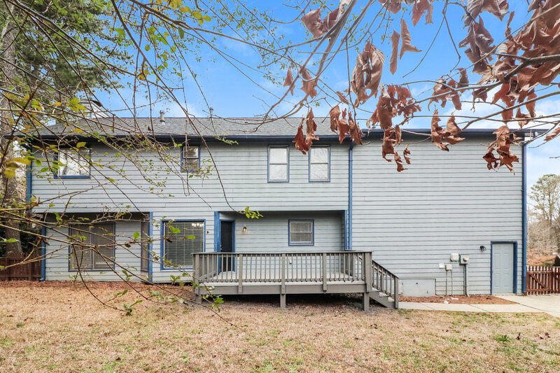 2,490/Mo, 2151 Shillings Chase Dr Kennesaw, GA 30152 Rear View