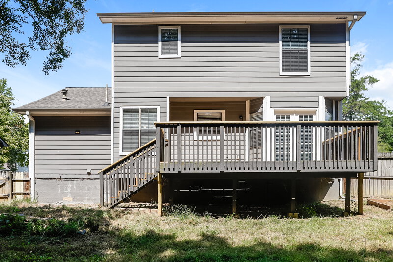 1,895/Mo, 1230 Howard Way Lawrenceville, GA 30043 Rear View