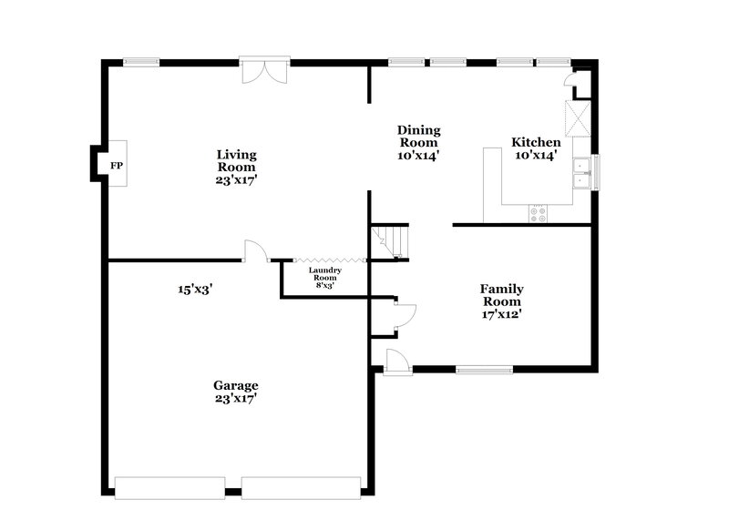 2,340/Mo, 2106 Winsburg Dr Kennesaw, GA 30144 Floor Plan View