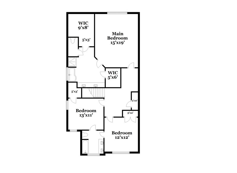 1,875/Mo, 1082 Lear Dr Locust Grove, GA 30248 Floor Plan View