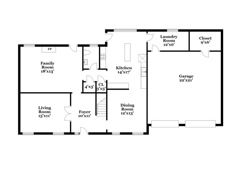2,230/Mo, 1183 Crestbrook Dr Mableton, GA 30126 Floorplan View
