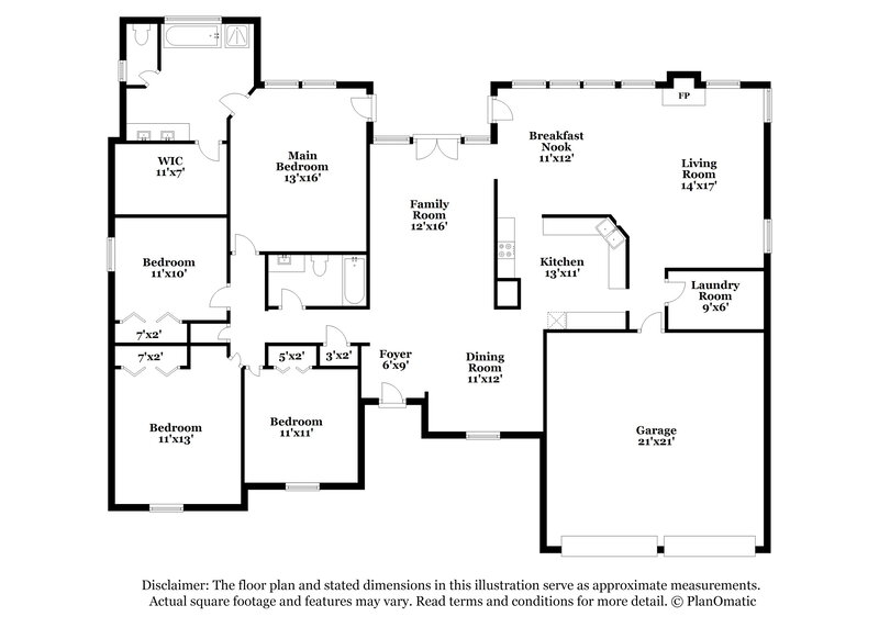 3,230/Mo, 675 Togwatee Pass Hampton, GA 30228 Floor Plan View
