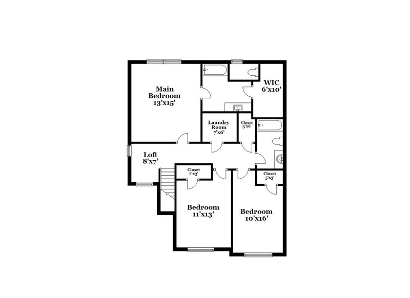 1,860/Mo, 387 Topaz Dr Dallas, GA 30132 Floor Plan View 2