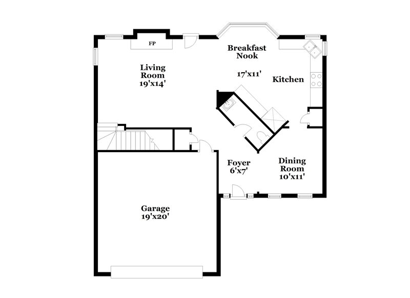 2,375/Mo, 1375 Lafayette Square McDonough, GA 30252 Floor Plan View