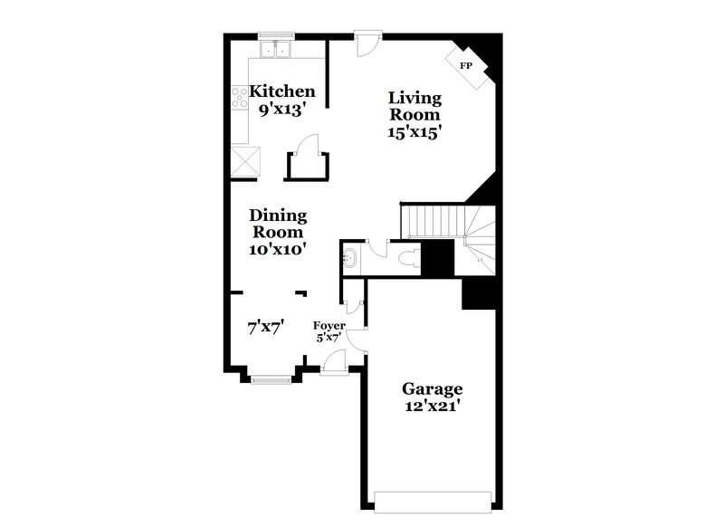 1,635/Mo, 535 Barshay Dr Covington, GA 30016 Floor Plan View