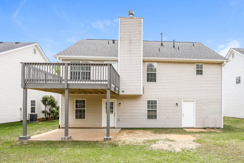 2,460/Mo, 11744 Spring Lake Way Fayetteville, GA 30215 Rear View