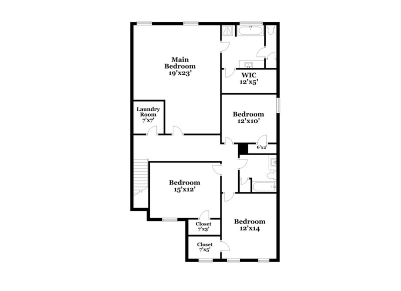 3,480/Mo, 6109 Hemperly Rd Atlanta, GA 30349 Floor Plan View 2