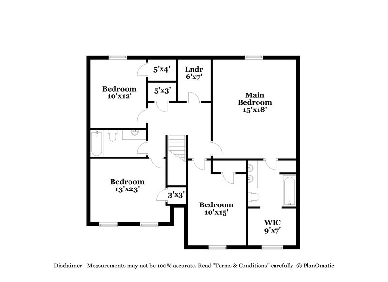 1,925/Mo, 288 Indian Lake Trail VIlla Rica, GA 30180 Floorplan View 2