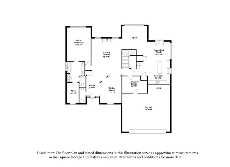 2,520/Mo, 106 Fairway Dr Newnan, GA 30265 Floor Plan View