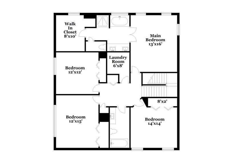 2,365/Mo, 7190 Flagstone Pl Union City, GA 30291 Floorplan View 2