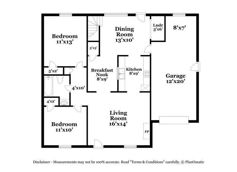 1,755/Mo, 3005 Meadow Glen Pass Fairburn, GA 30213 Floor Plan View