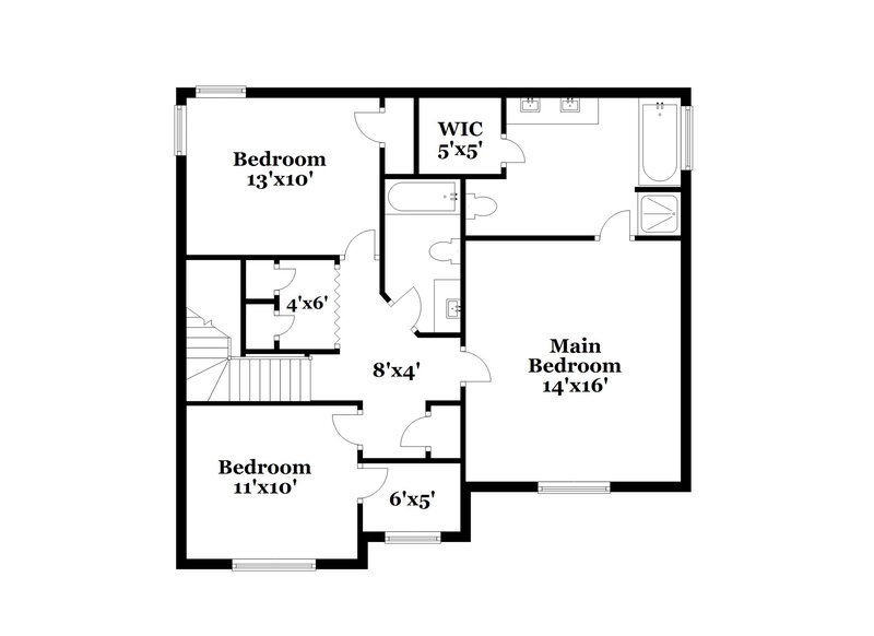 2,430/Mo, 1307 Highfield Dr NE Lawrenceville, GA 30043 Floor Plan View 2