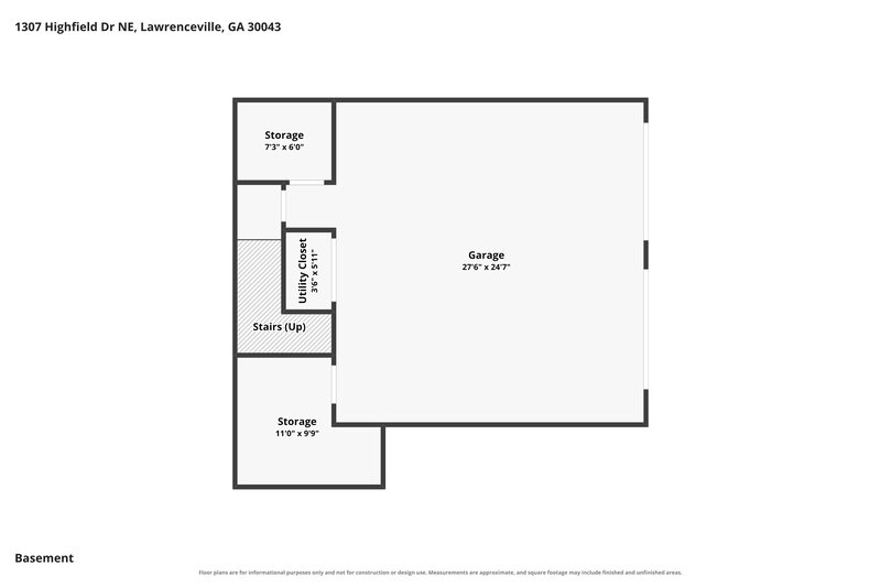 2,085/Mo, 1307 Highfield Dr NE Lawrenceville, GA 30043 Floor Plan View