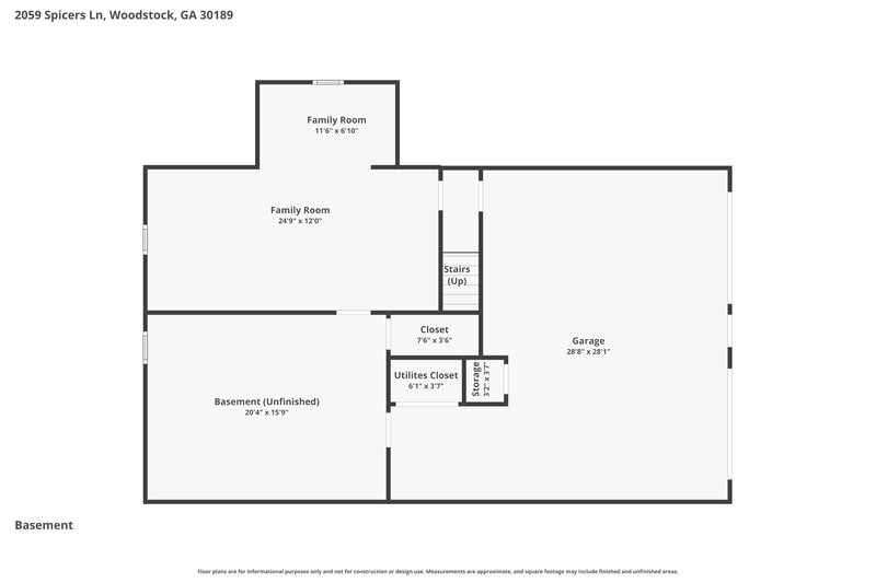 2,305/Mo, 2059 Spicers Ln Woodstock, GA 30189 Floor Plan View
