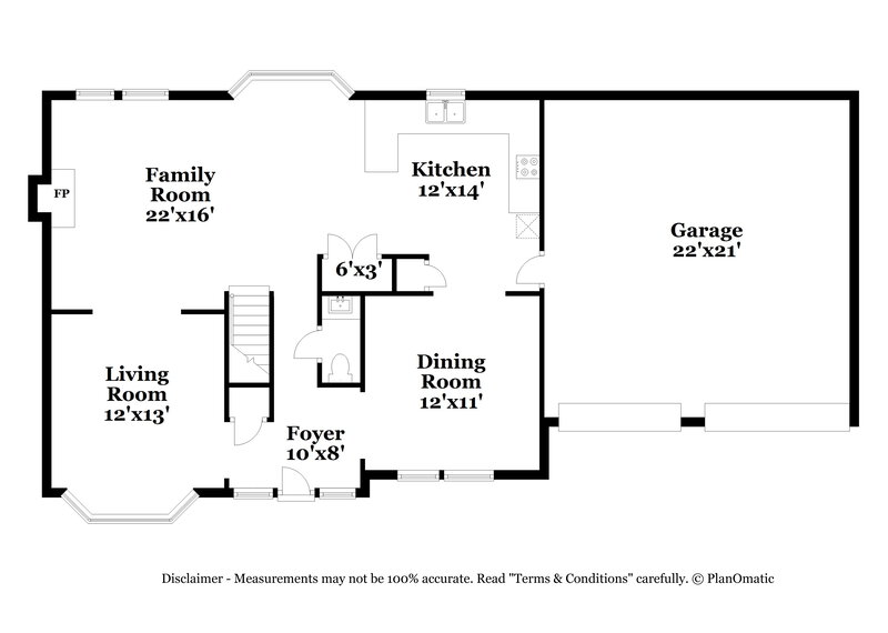 2,365/Mo, 569 Wren Walk Stone Mountain, GA 30087 Floor Plan View