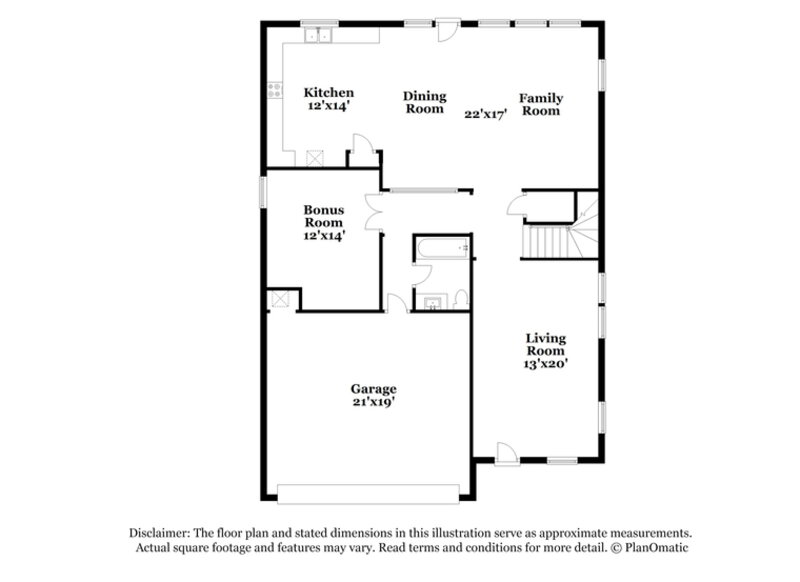2,520/Mo, 2110 Valley Creek Dr Lithia Springs, GA 30122 Floorplan View
