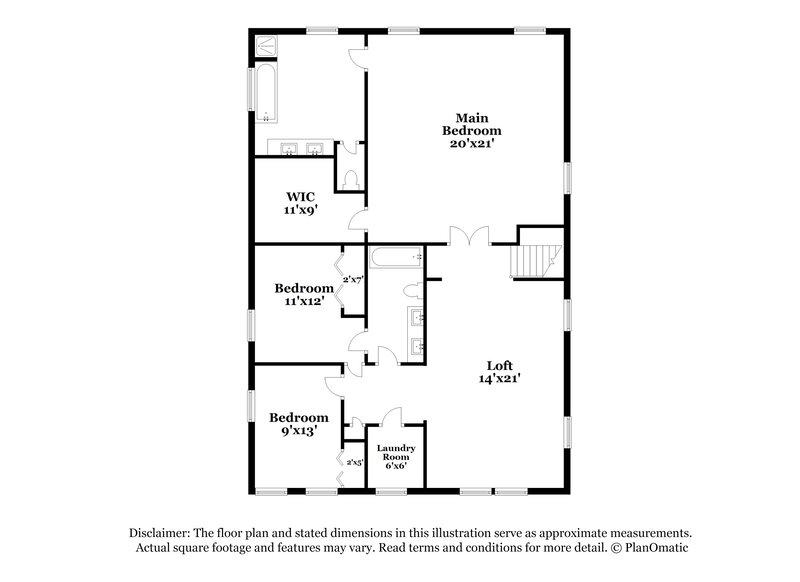 2,550/Mo, 2110 Valley Creek Dr Lithia Springs, GA 30122 Floor Plan View 2