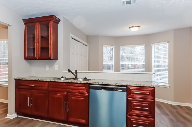 2,395/Mo, 3349 Garden Mill Terrace Ellenwood, GA 30294 Kitchen View