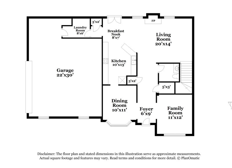 2,645/Mo, 215 Greenland Dr McDonough, GA 30253 Floor Plan View 2