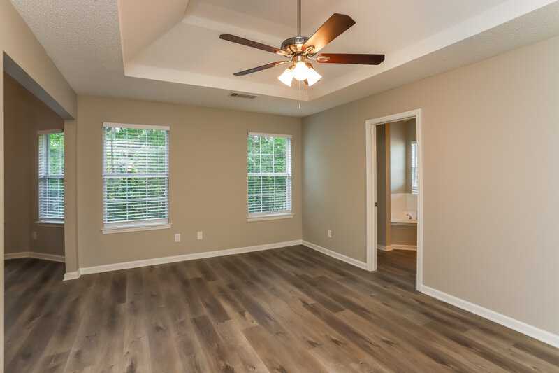 2,075/Mo, 1986 Boulder Gate Dr Ellenwood, GA 30294 Main Bedroom View