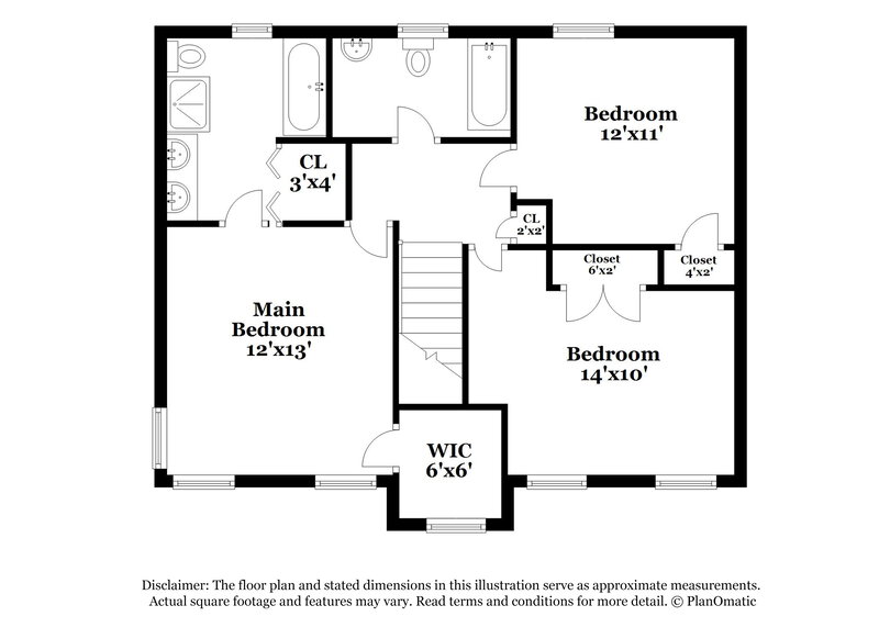 2,730/Mo, 1980 Morning Walk NW Acworth, GA 30102 Floorplan View