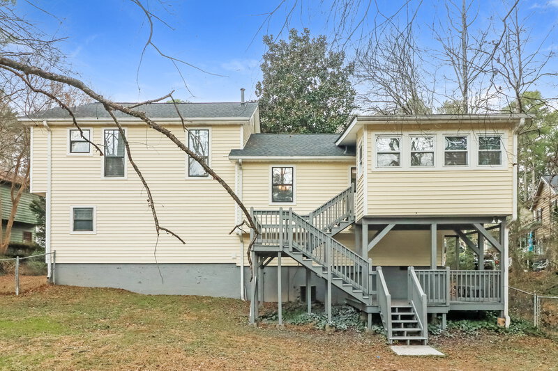 1,965/Mo, 3035 Sumit Wood Dr NW Kennesaw, GA 30152 Rear View