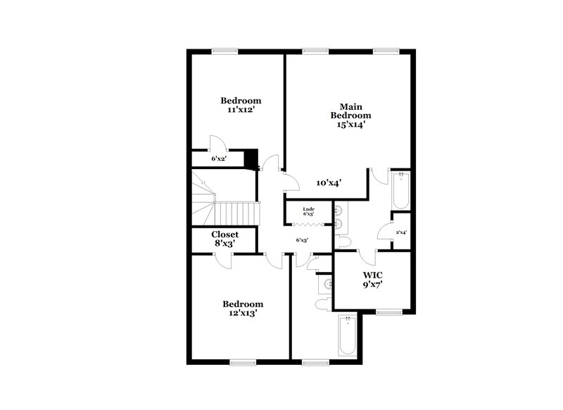 2,335/Mo, 2495 Mayfair Dr Cumming, GA 30040 Floor Plan View 2