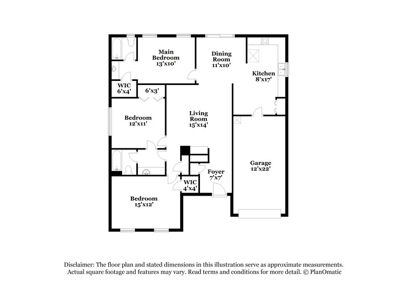 1,965/Mo, 176 Braelinn Courts Peachtree City, GA 30269 Floor Plan View
