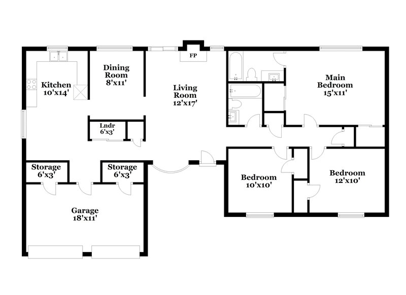 2,160/Mo, 1882 Falcon Wood Dr NE Marietta, GA 30066 Floor Plan View