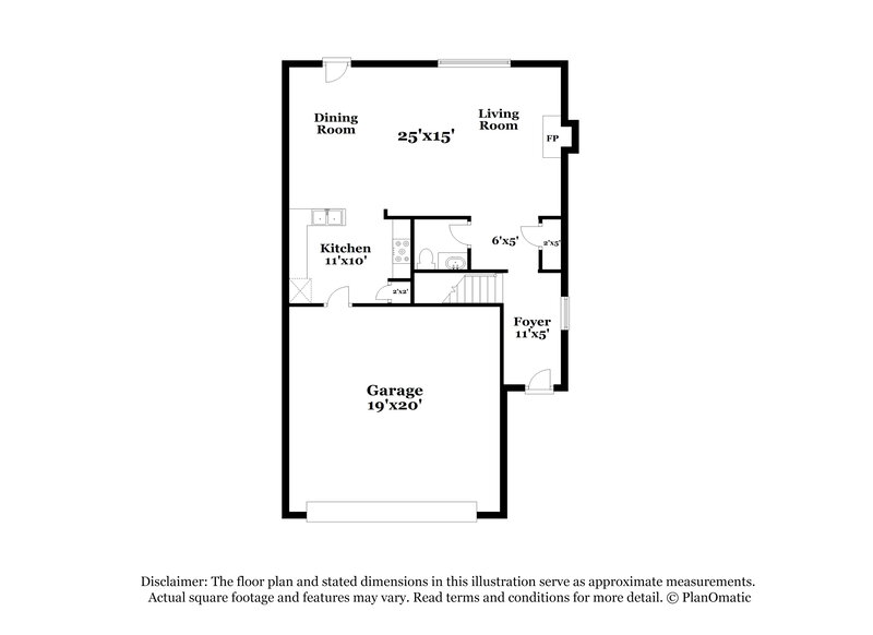 1,805/Mo, 493 Arrowhead Dr Dallas, GA 30132 Floor Plan View