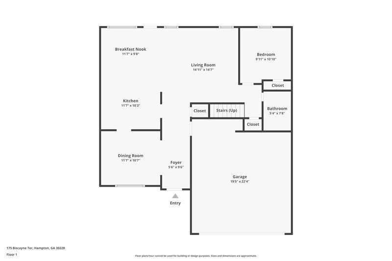 3,360/Mo, 175 Biscayne Terrace Hampton, GA 30228 Floor Plan View