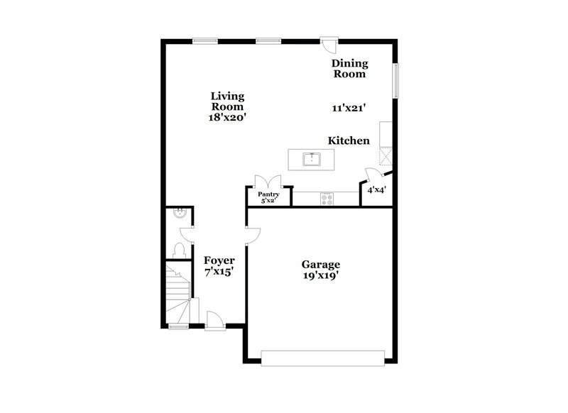 2,270/Mo, 3531 Falconwood Dr Douglasville, GA 30135 Floor Plan View