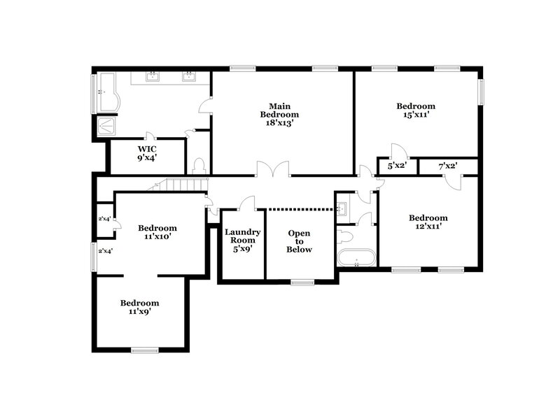 2,740/Mo, 708 Fitzgerald Pl Atlanta, GA 30349 Floor Plan View 2