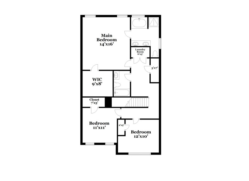 2,000/Mo, 155 Magnaview Dr McDonough, GA 30253 Floorplan View 2