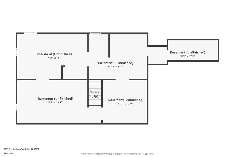 1,940/Mo, 2985 Cordite Loop Snellville, GA 30039 Floor Plan View 3