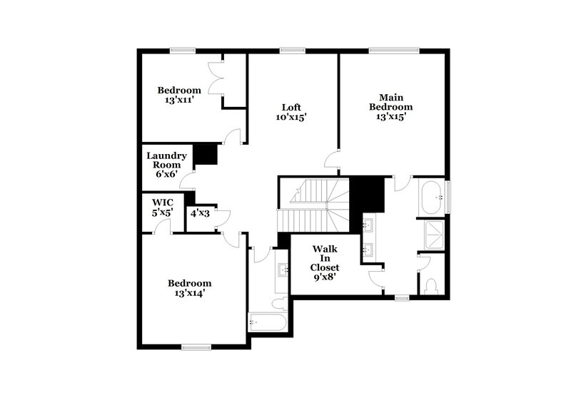 2,605/Mo, 437 Culloden Moor Dr McDonough, GA 30253 Floor Plan View 2