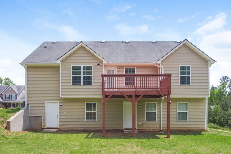 2,090/Mo, 5007 Grist Mill Dr Villa Rica, GA 30180 Rear View