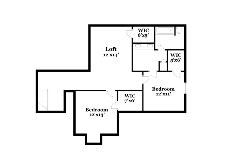 3,410/Mo, 7601 Hilltop Way College Park, GA 30349 Floorplan View 2