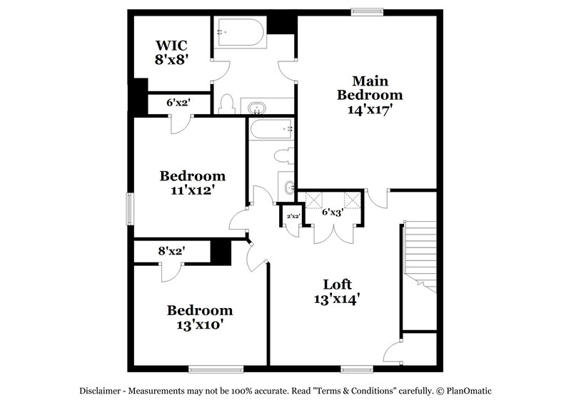 3,060/Mo, 205 Oliver Drive Locust Grove, GA 30248 Floor Plan View 2